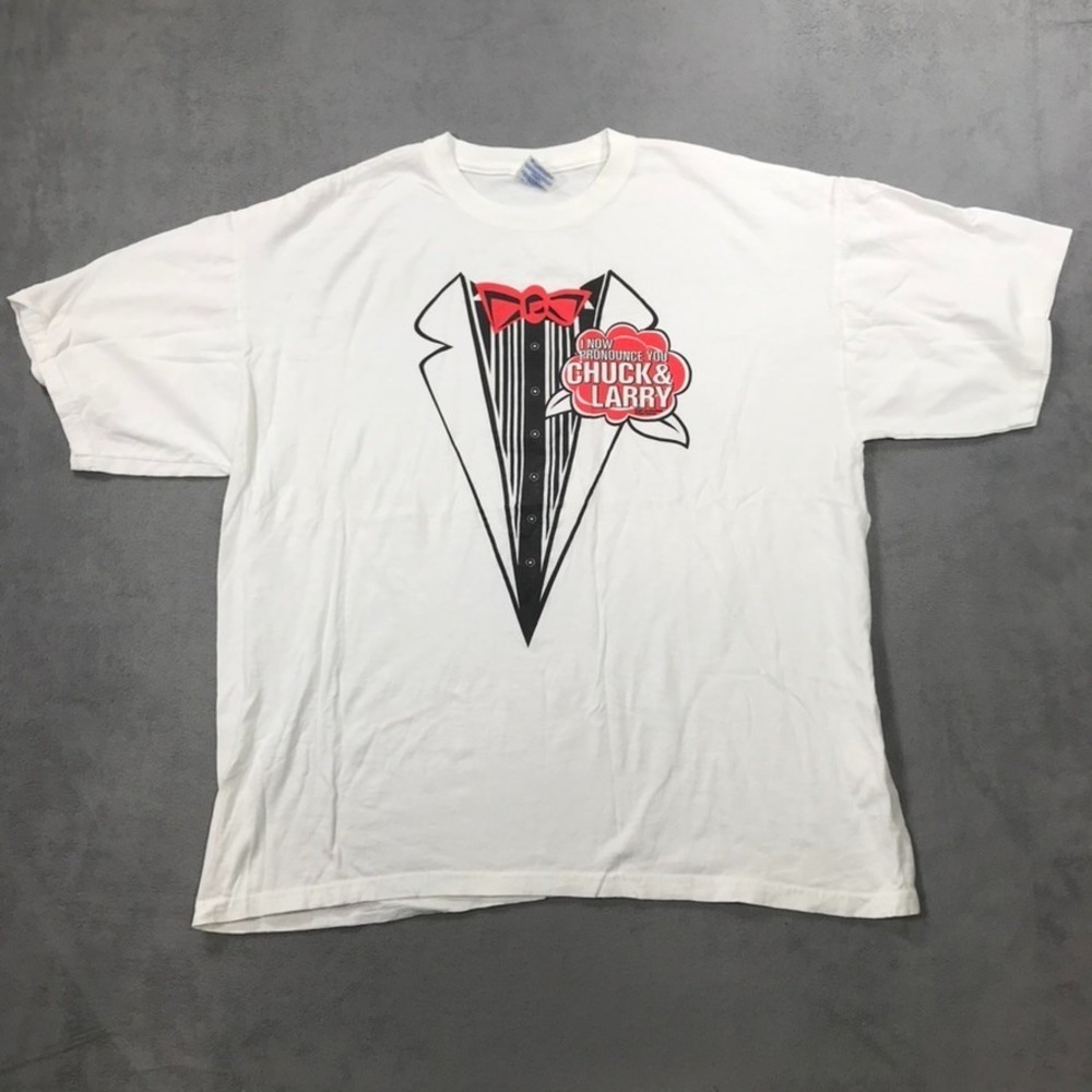 Vintage Adam Sandler Movie Shirt Men's XL I Now Pronounce You Chuck & Larry 2007